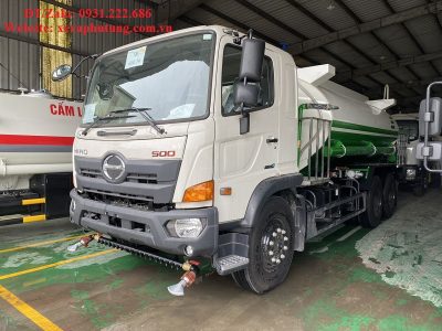 Ô tô xi téc phun nước rửa đường tưới cây 14 khối HINO FM8JN7A-Q