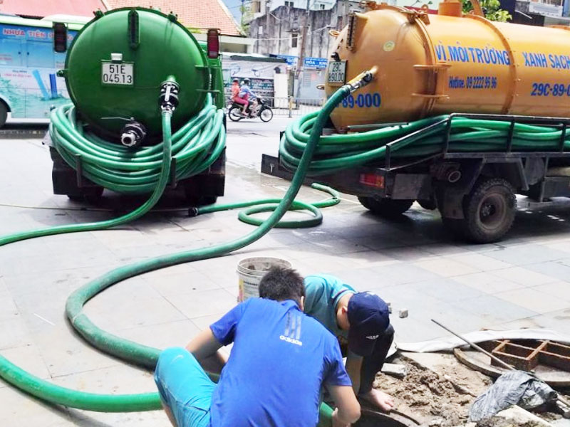 Xylanh phanh cho xe hút bể phốt