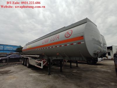 Sơ mi rơ móc xi téc chở xăng dầu 42 khối đã qua sử dụng 2021