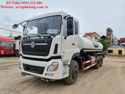Xe ô tô xi téc phun nước rửa đường tưới cây Dongfeng 14 khối