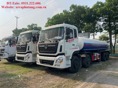Xe phun nước rửa đường tưới cây 20 khối Dongfeng 5 chân