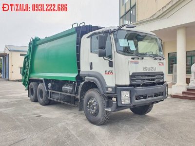 Xe ô tô cuốn ép chở rác 22 khối ISUZU FVZ34QE4A
