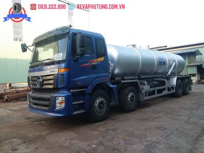 Ô tô hút chất thải 15 khối 4 chân Thaco Auman C300B