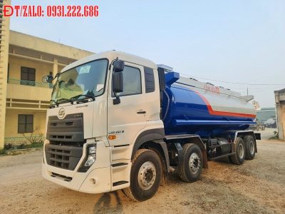 Ô tô xi téc chở xăng dầu Nissan UD Truck 4 chân 22 khối
