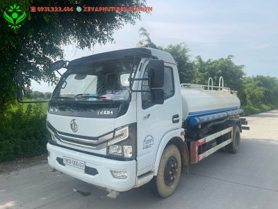 Xe xi téc phun nước rửa đường Dongfeng 5 khối đời 2022