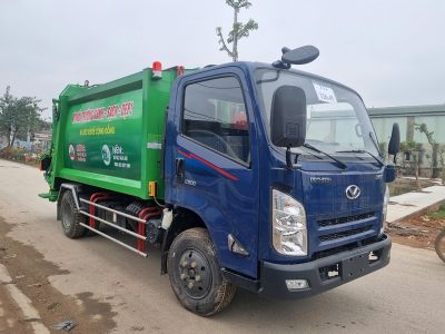Xe cuốn ép chở rác Isuzu Đô Thành 7 khối