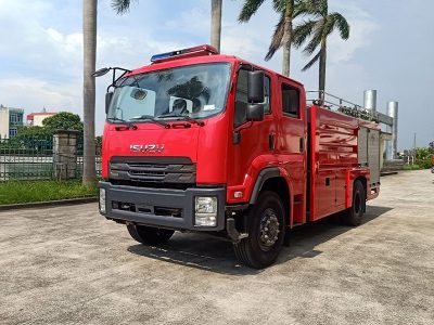 Xe chữa cháy 6.6 khối ISUZU FVR34LE4