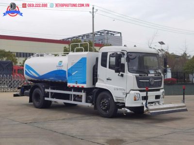 Ô tô xi téc phun nước áp lực cao 8 khối Dongfeng