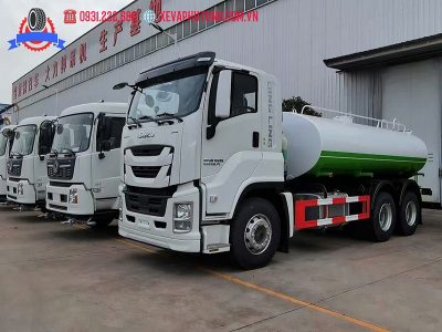 Ô tô xi téc phun nước 14 khối Isuzu Giga Euro 6