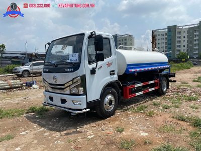 Ô tô xi téc phun nước 5.3 khối Dongfeng nhập khẩu