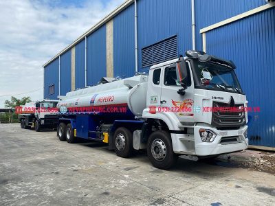 Ô tô xi téc chở xăng dầu Howo NX 21.8 khối