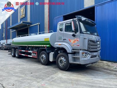Ô tô xi téc phun nước 17 khối Howo Vimid