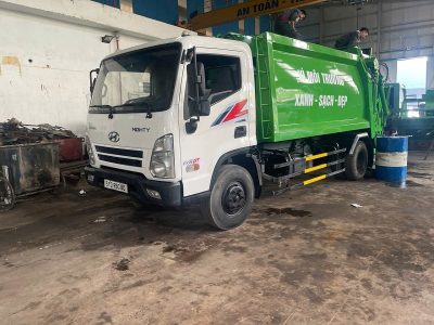 Xe cuốn ép rác 10 khối Hyundai EX8 đời 2020