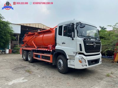 Xe hút vận chuyển chất thải Dongfeng 13 khối