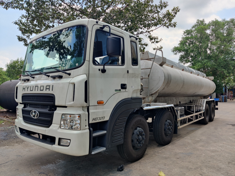 Giá xe bồn chở nước Isuzu Hyundai