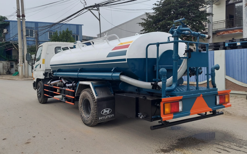 Giá xe bồn chở nước Isuzu Hyundai