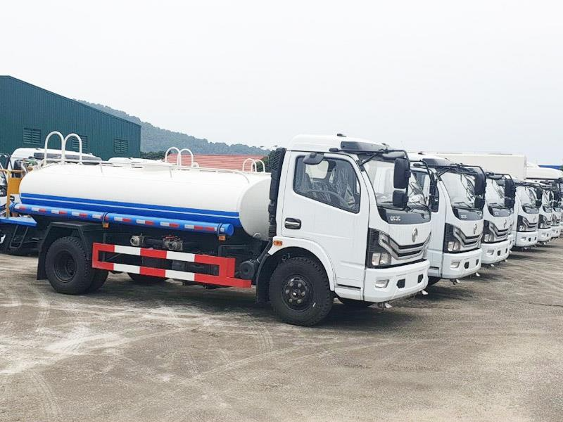 Xe rửa đường tưới cây 9 khối cũ