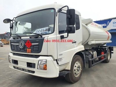 Ô tô xi téc chở xăng Fuel Dongfeng 12 khối chia 3 ngăn