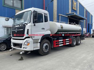 Xe phun nước rửa đường tưới cây 13.5 khối Dongfeng nhập khẩu