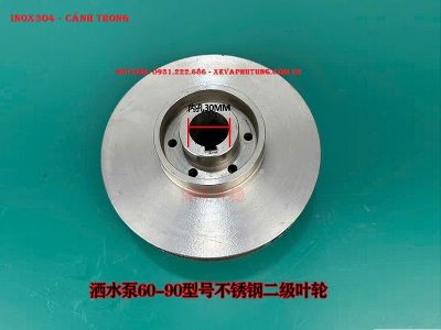 Cánh inox304 bơm xe phun nước 80QZF60/90